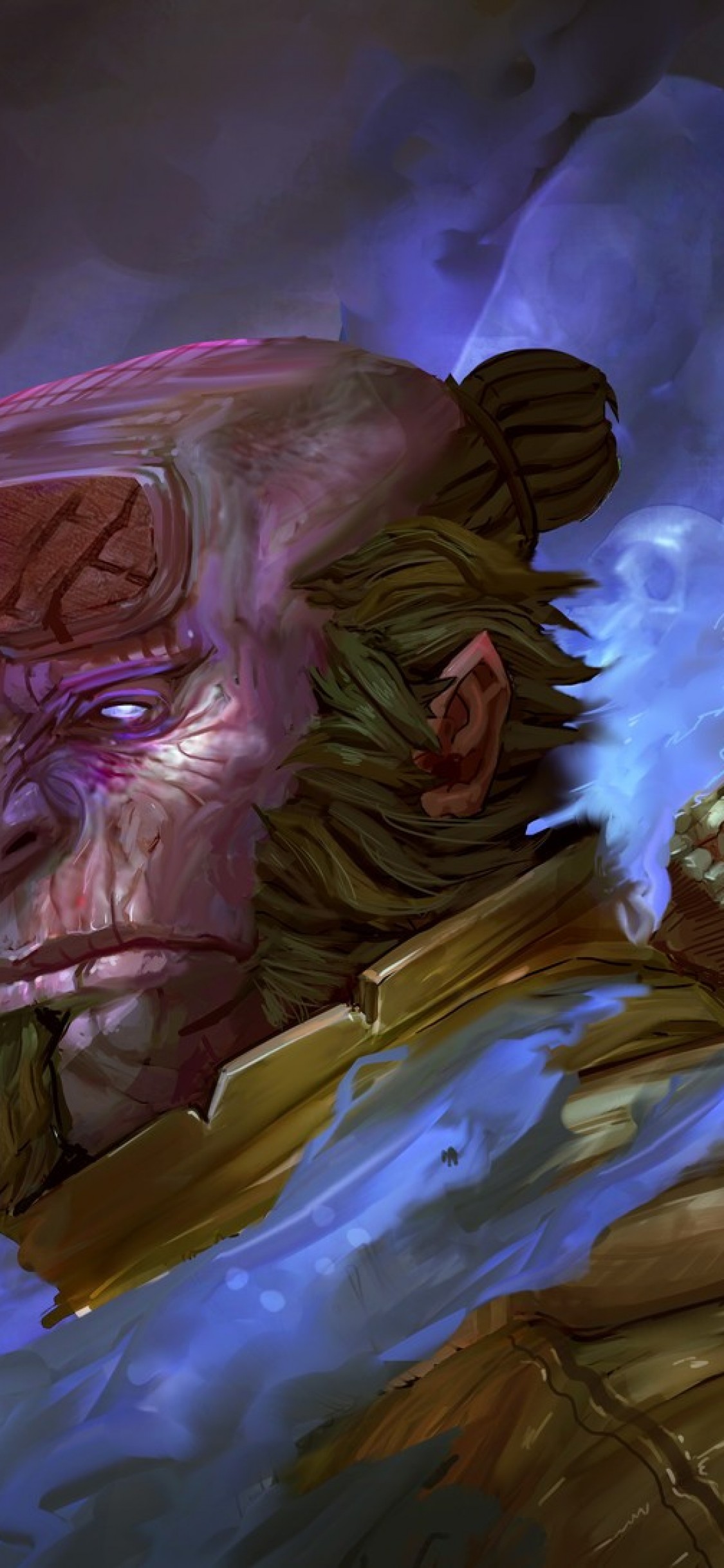 Iphone Xs Hellboy Wallpaper - Horror - HD Wallpaper 