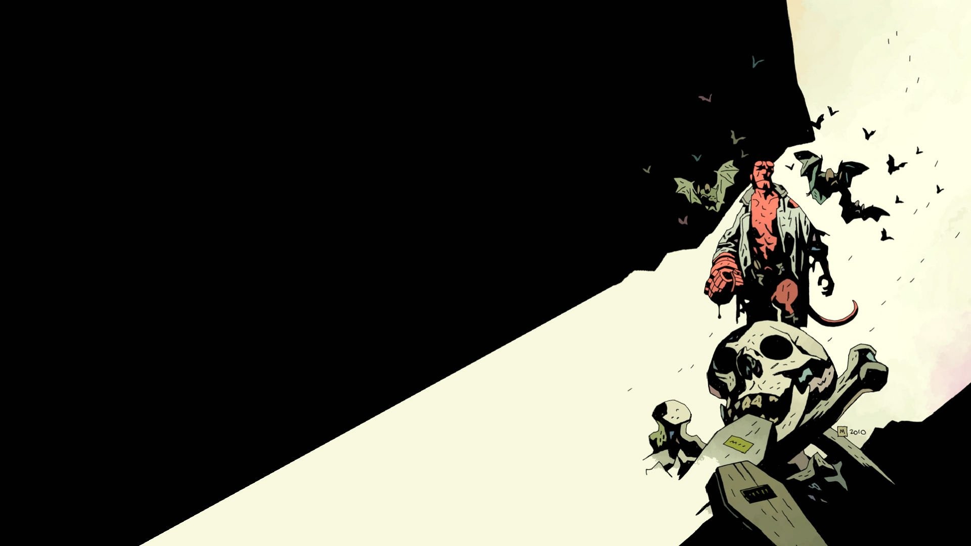 Hellboy Mike Mignola - HD Wallpaper 