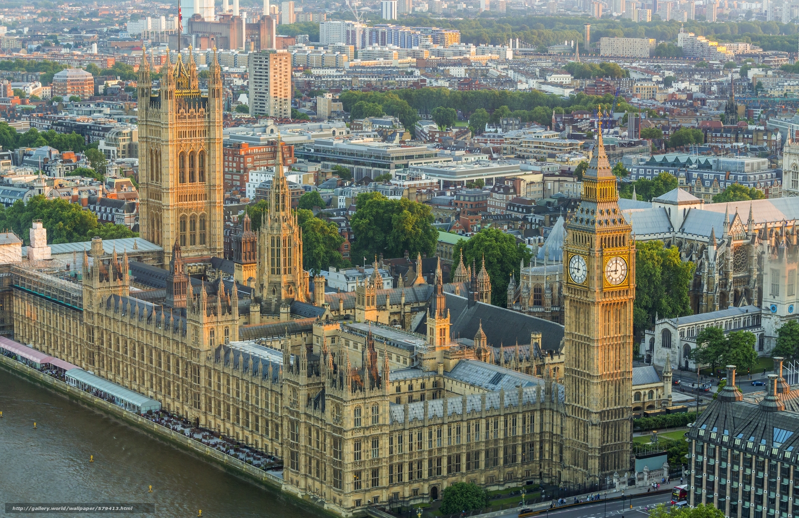 Download Wallpaper London, City, Capital Of The United - Houses Of Parliament - HD Wallpaper 
