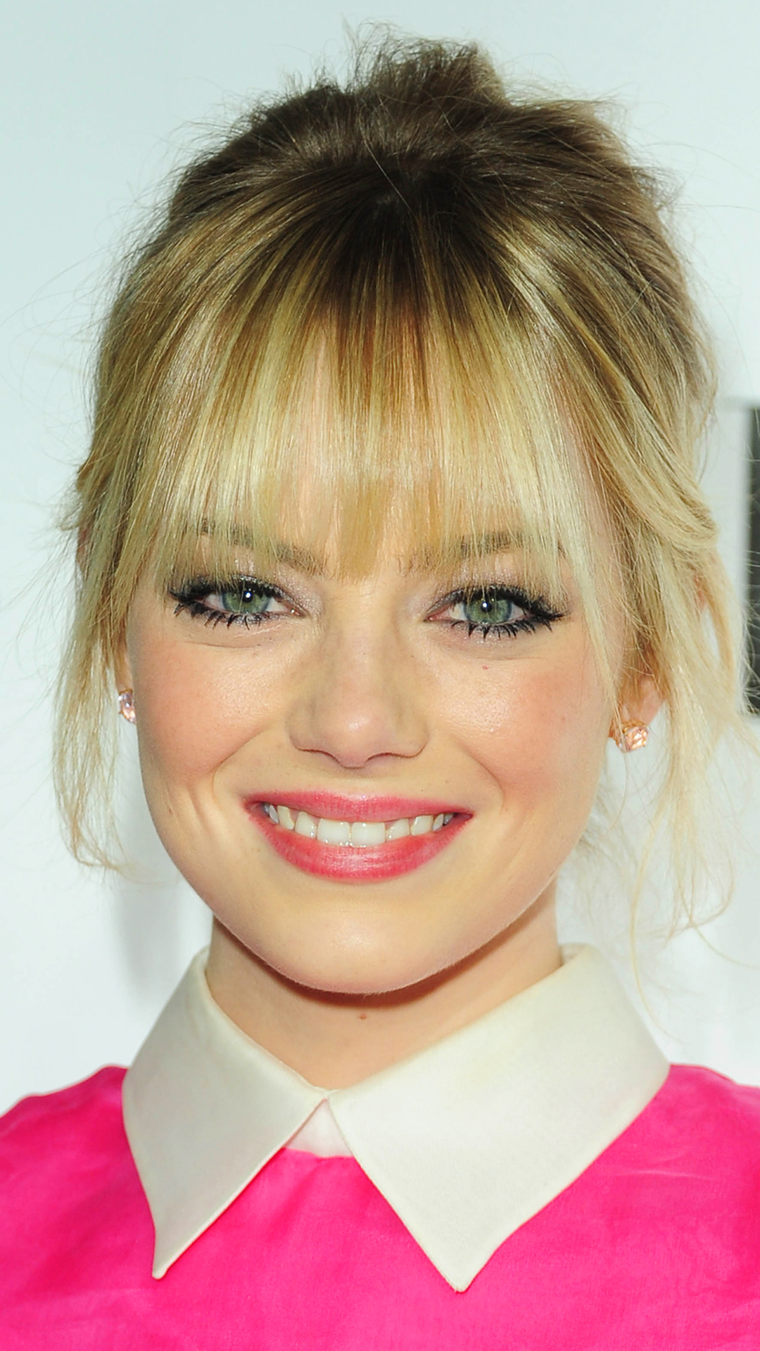 Emma Stone Htc One Wallpaper - Emma Stone Boue Eyes - HD Wallpaper 