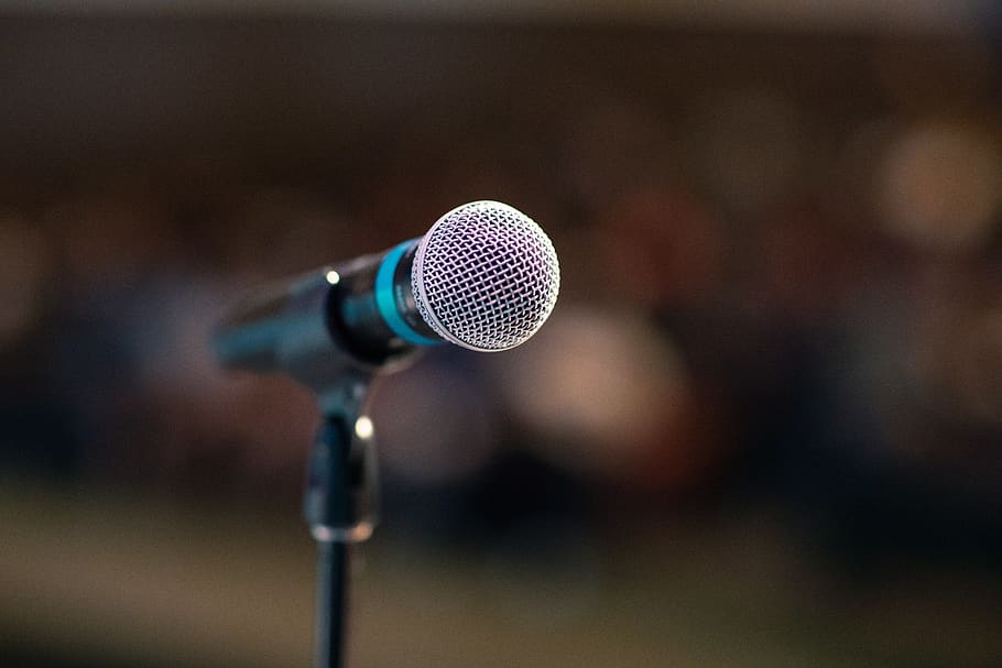 Public Speaking, Mic, Microphone, Stage, Speech, Speaker, - Speech Stage - HD Wallpaper 