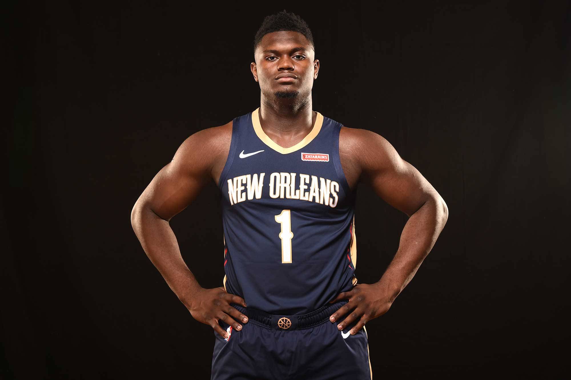 Zion Williamson New Orleans Pelicans - HD Wallpaper 