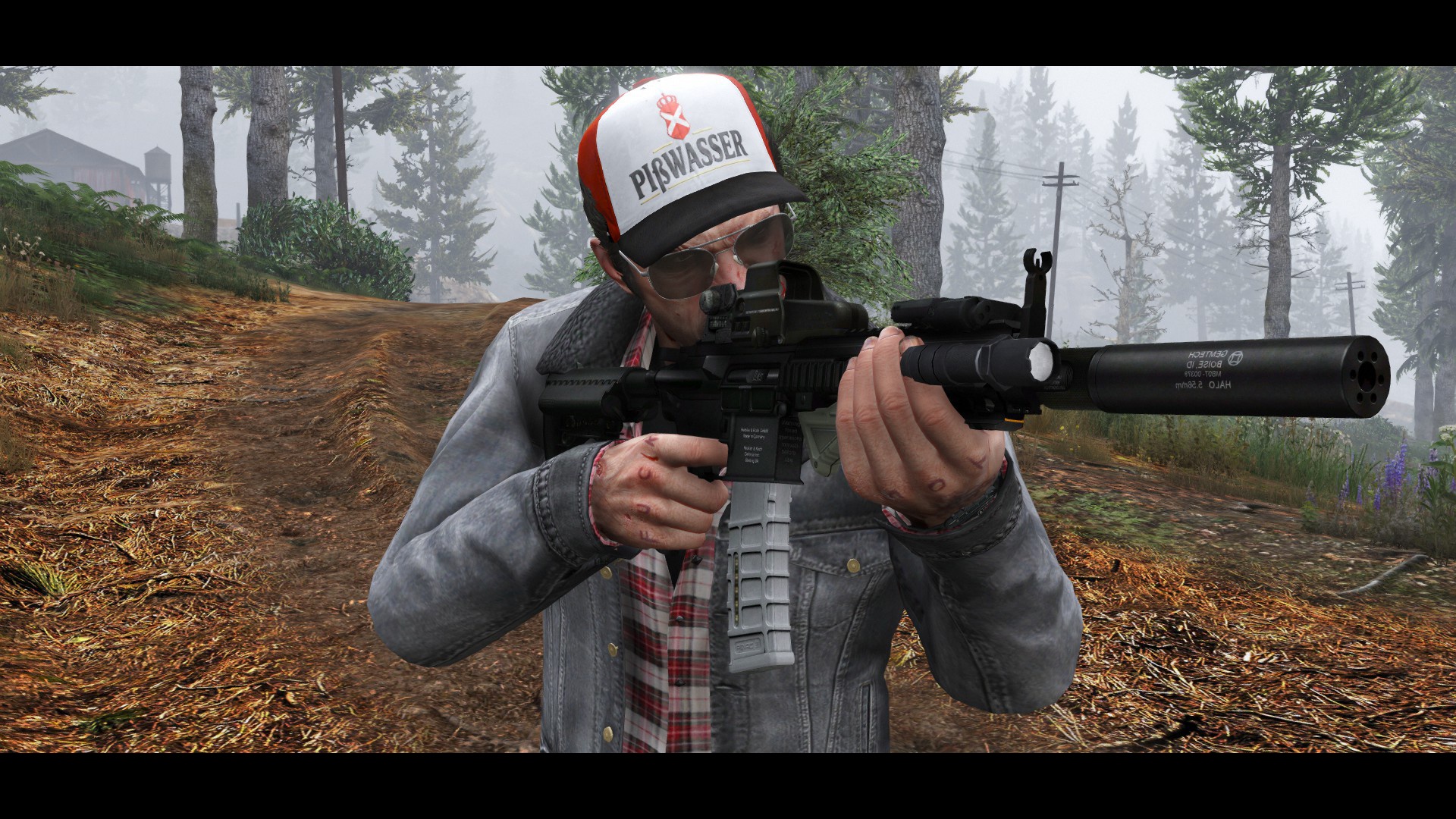 Gta 5 Hk416 - HD Wallpaper 