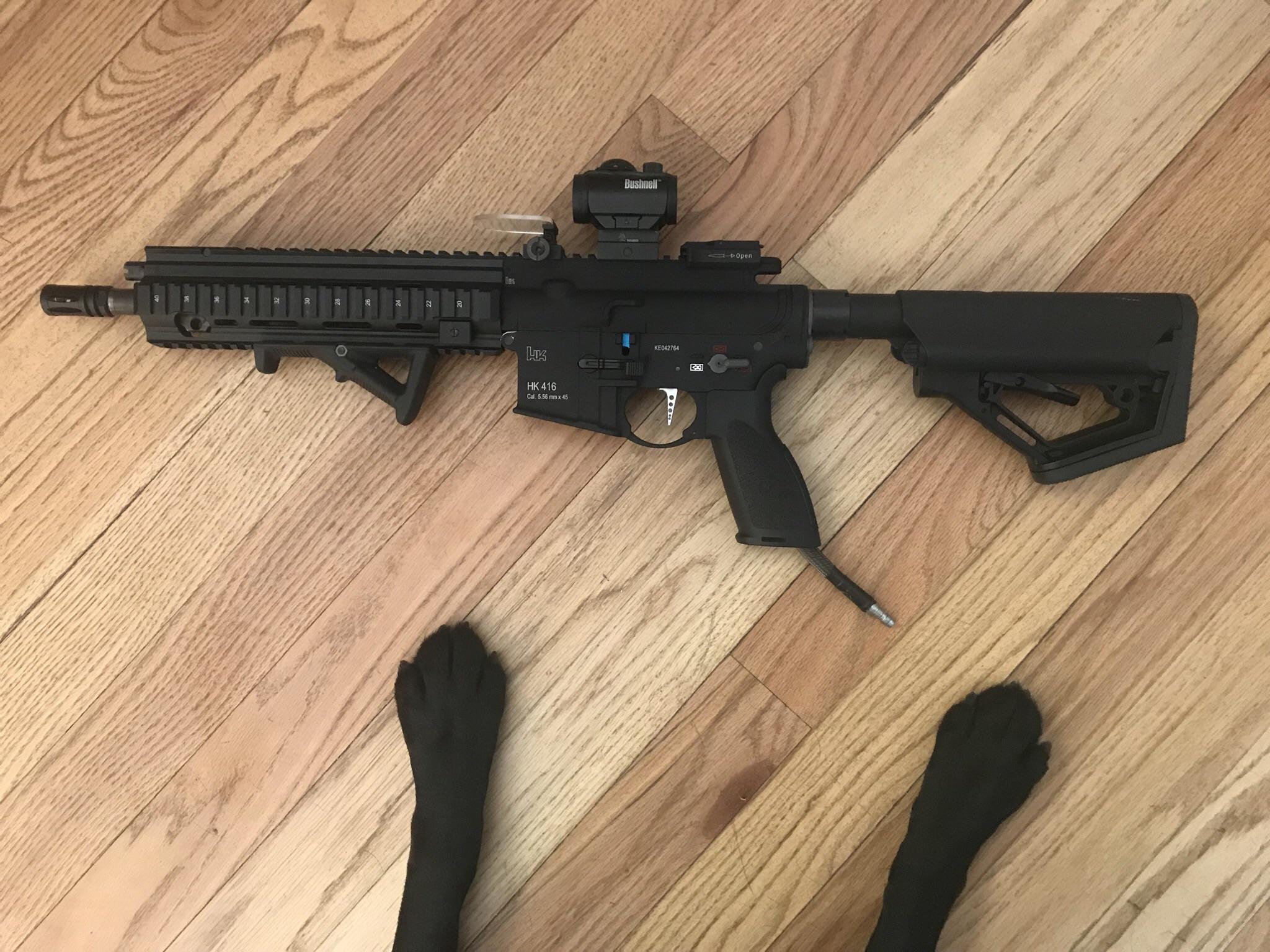 Hk 416 A5 Airsoft - HD Wallpaper 