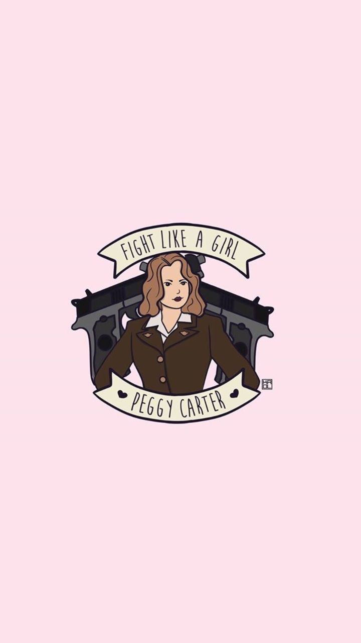 Fight Like A Girl Peggy Carter - HD Wallpaper 