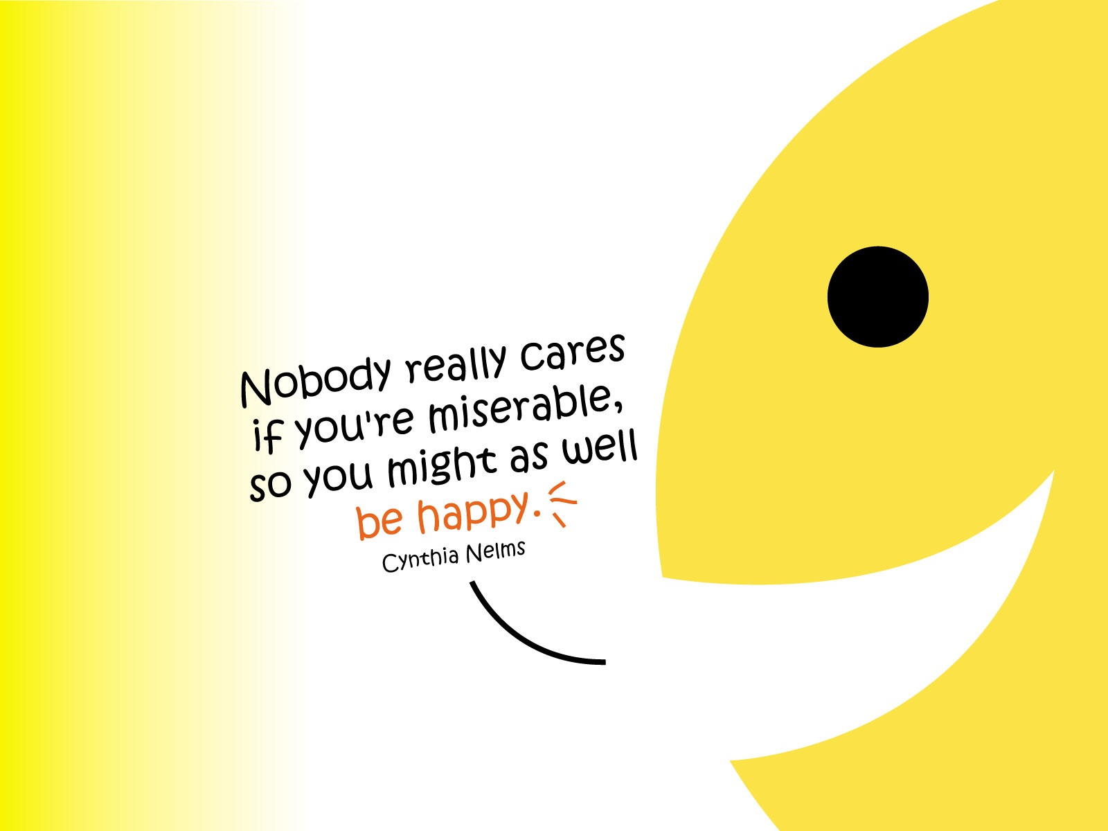 Nobody Actually Cares Quotes - HD Wallpaper 