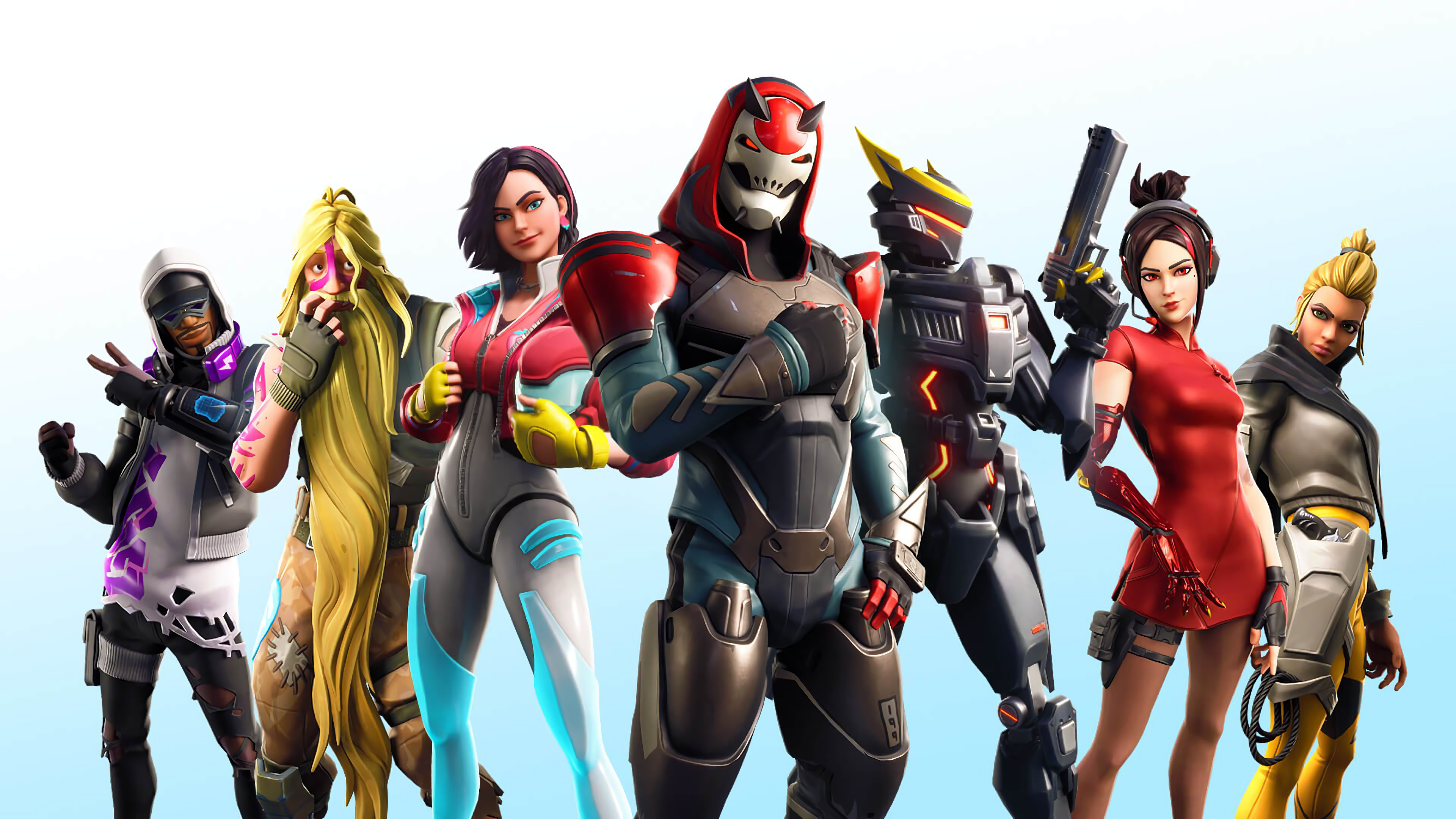 Fortnite, Season 9, All Battle Pass, Skins, Outfits, - Fortnite Season 9 Skins - HD Wallpaper 