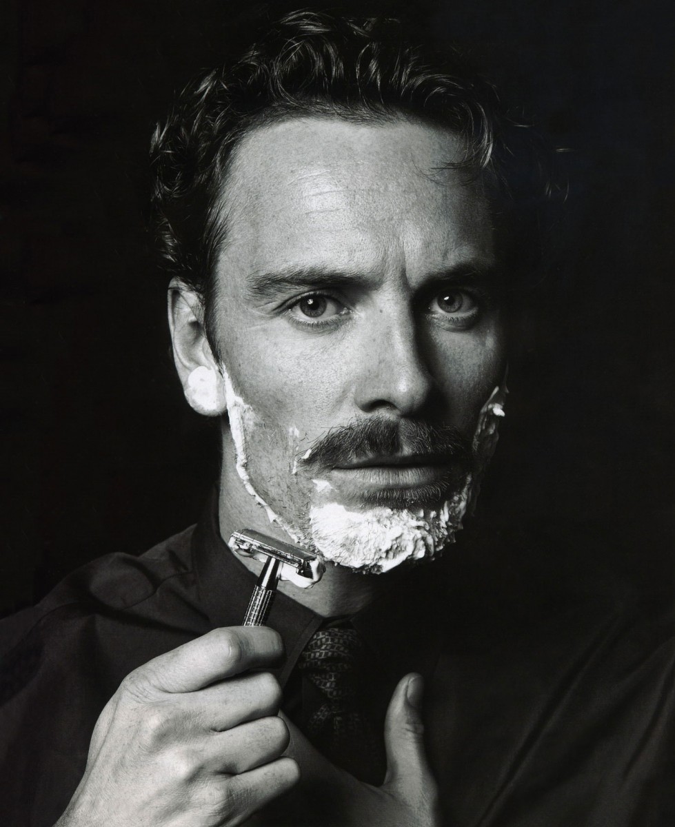 Pic - Michael Fassbender Mustache - HD Wallpaper 