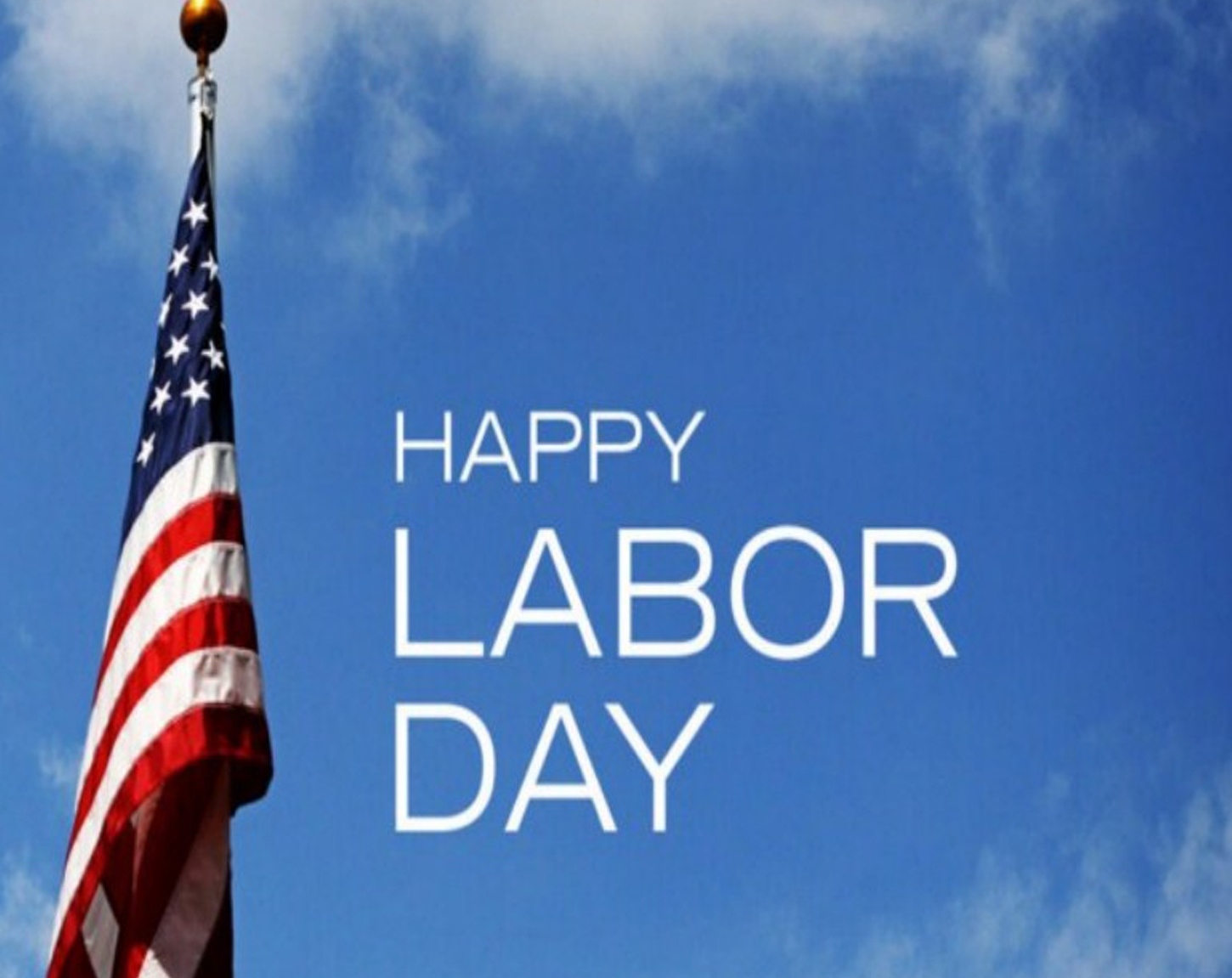 Laborday - Happy Labor Day Flag - HD Wallpaper 