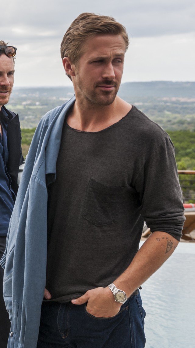 Song To Song, Ryan Gosling, Michael Fassbender, Rooney - Michael Fassbender And Ryan Gosling - HD Wallpaper 