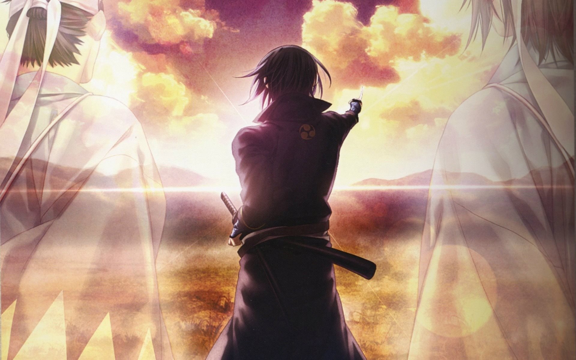 Hakuouki Hijikata - HD Wallpaper 