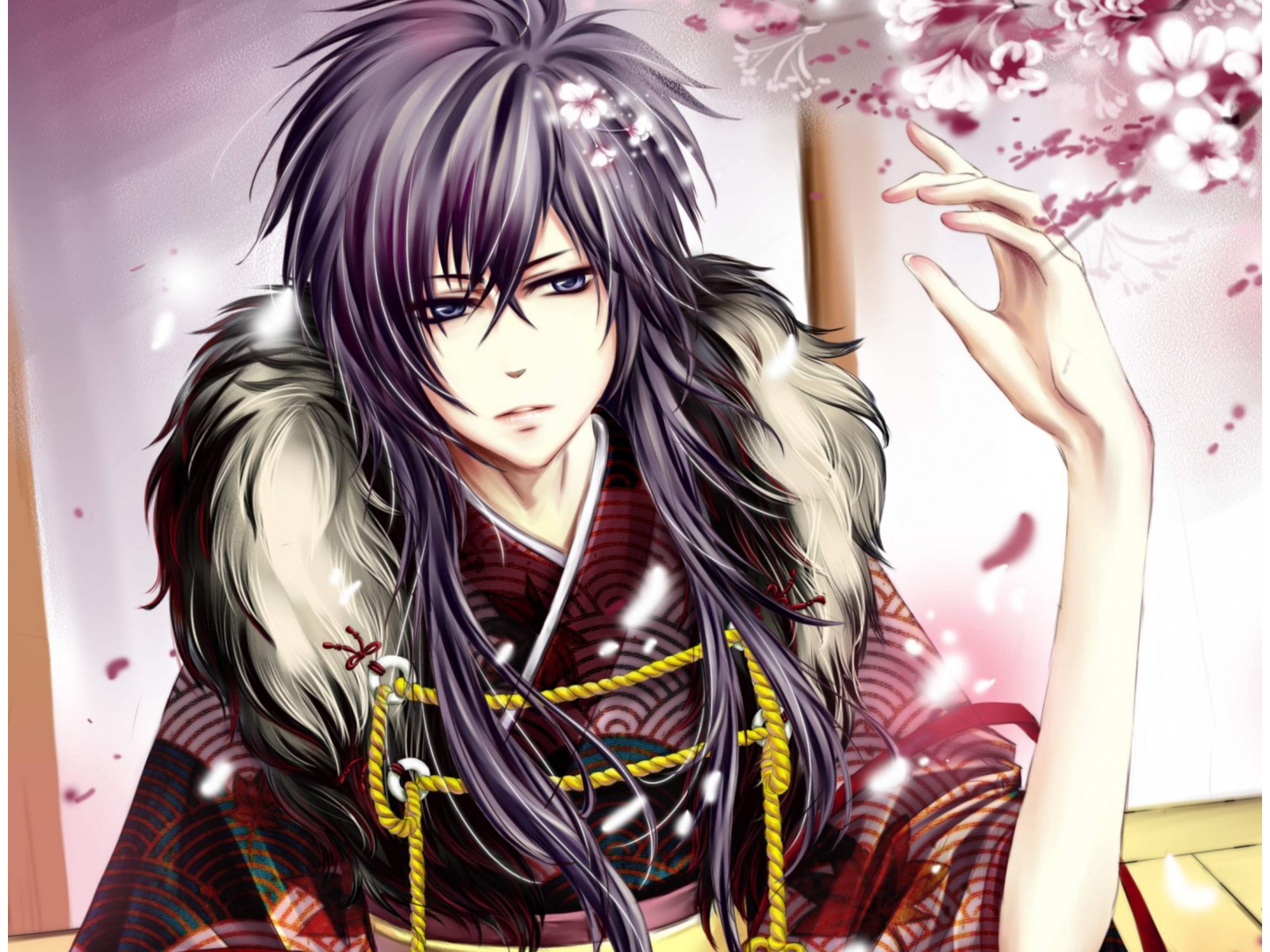 Hakuouki Saitou Hajime - HD Wallpaper 