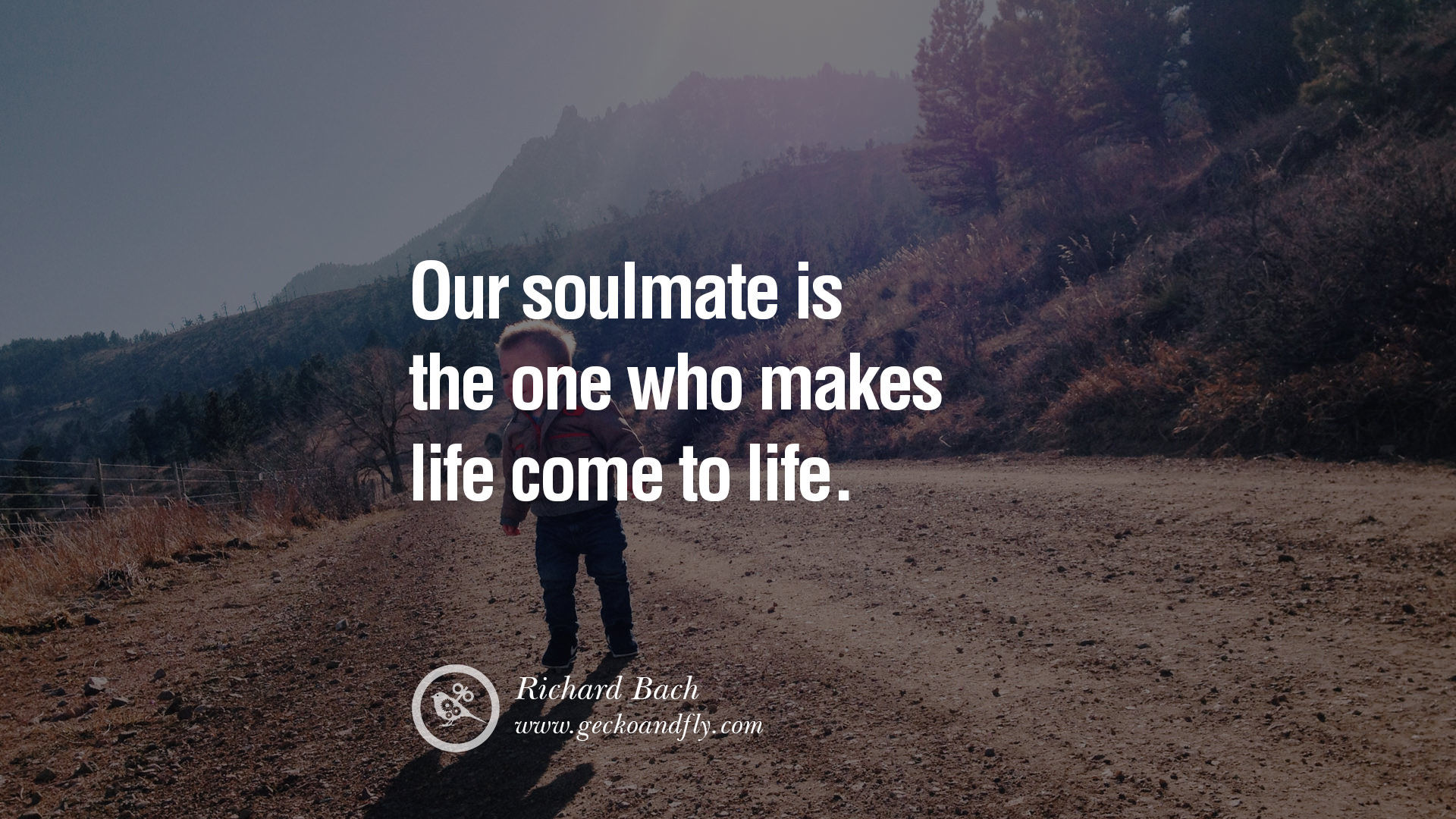 Our Soulmate Is The One Who Makes Life Come To Life - Saveur De L Année - HD Wallpaper 