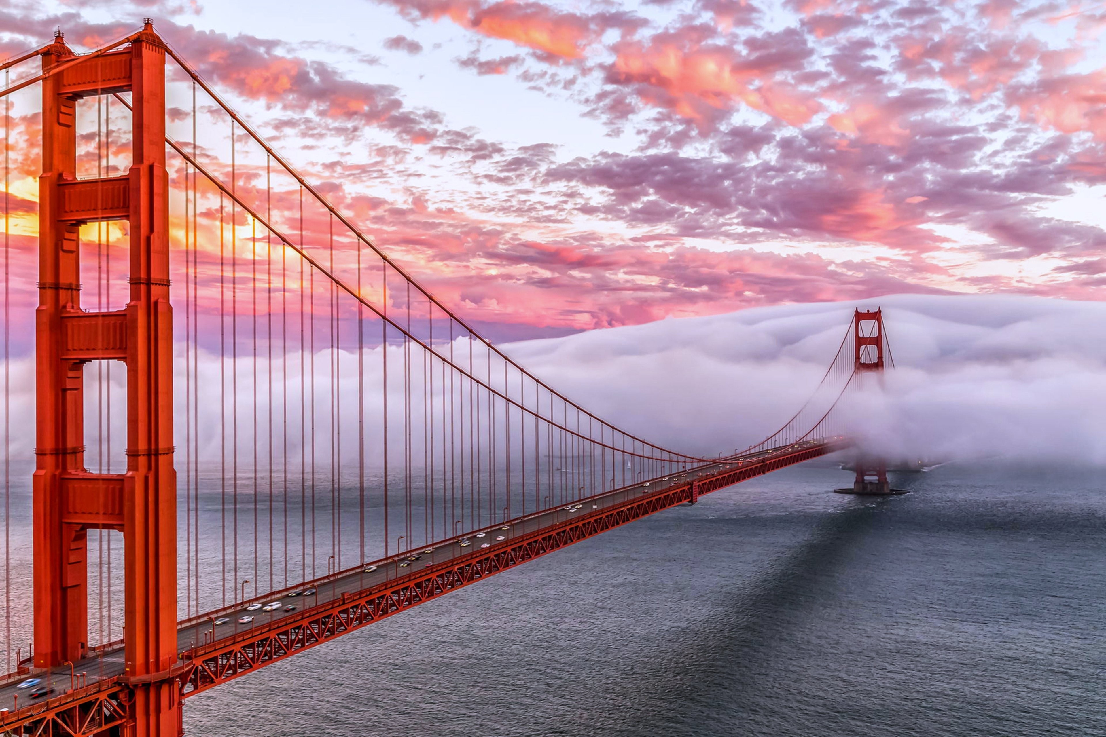 Golden Gate Bridge Hd - HD Wallpaper 