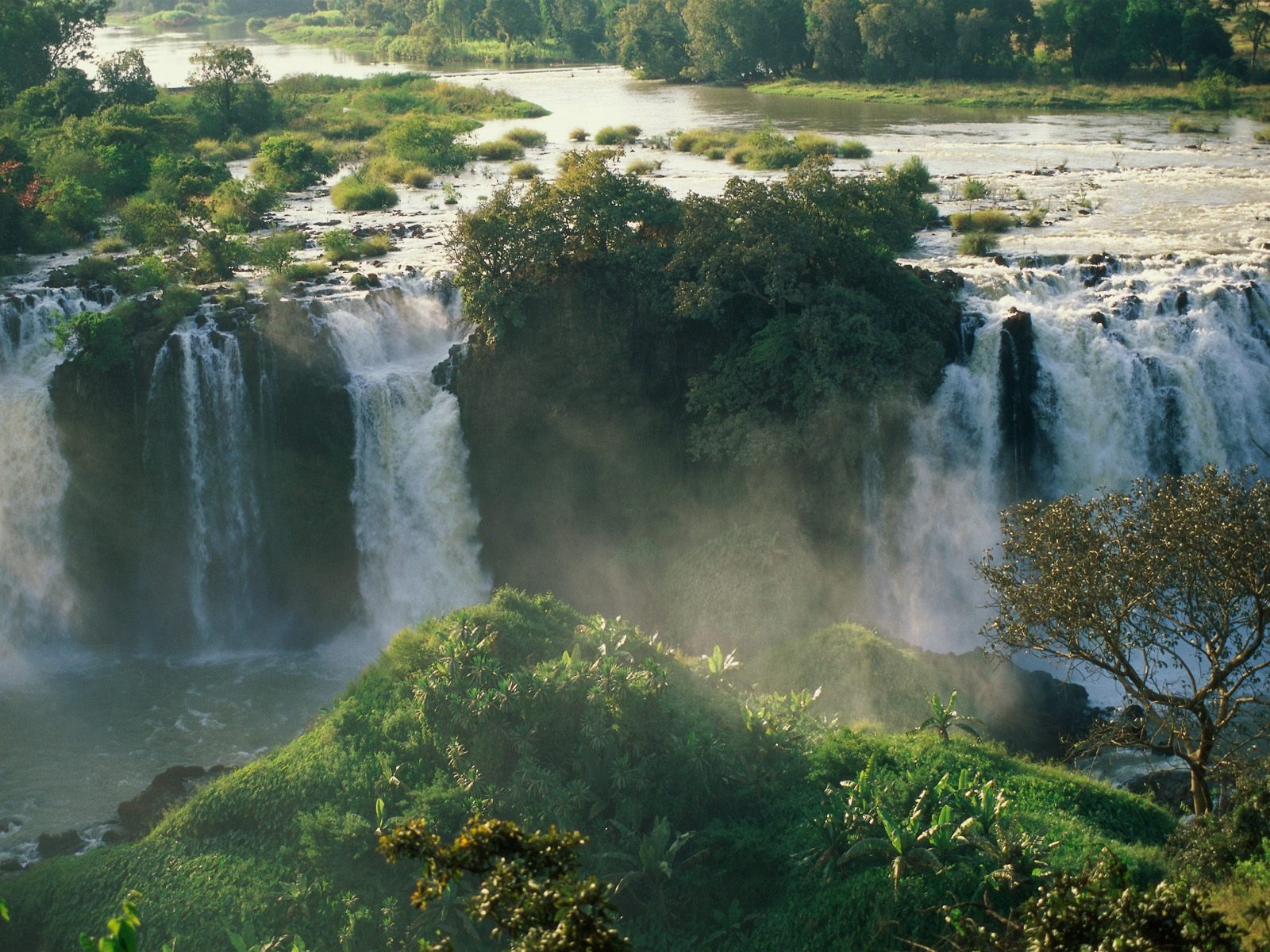 Blue Nile Falls Ethiopia - HD Wallpaper 