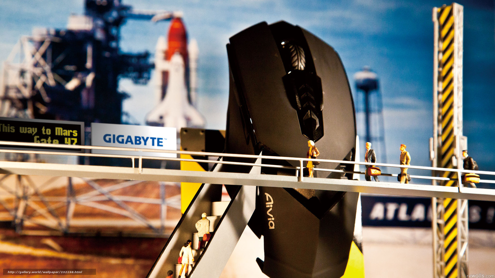 Download Wallpaper Gigabyte, Space Free Desktop Wallpaper - Gigabyte - HD Wallpaper 