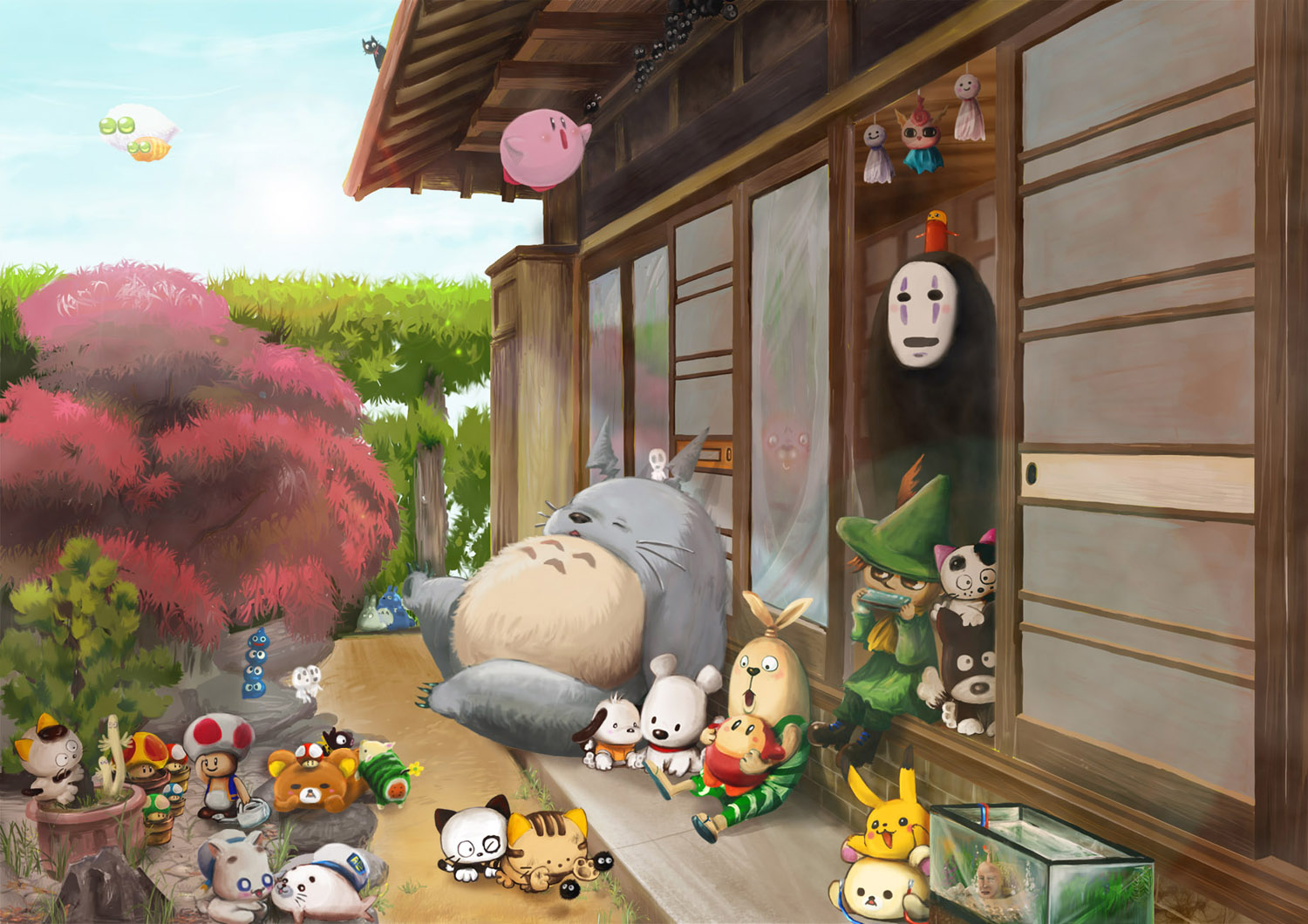 Iphone Totoro - HD Wallpaper 