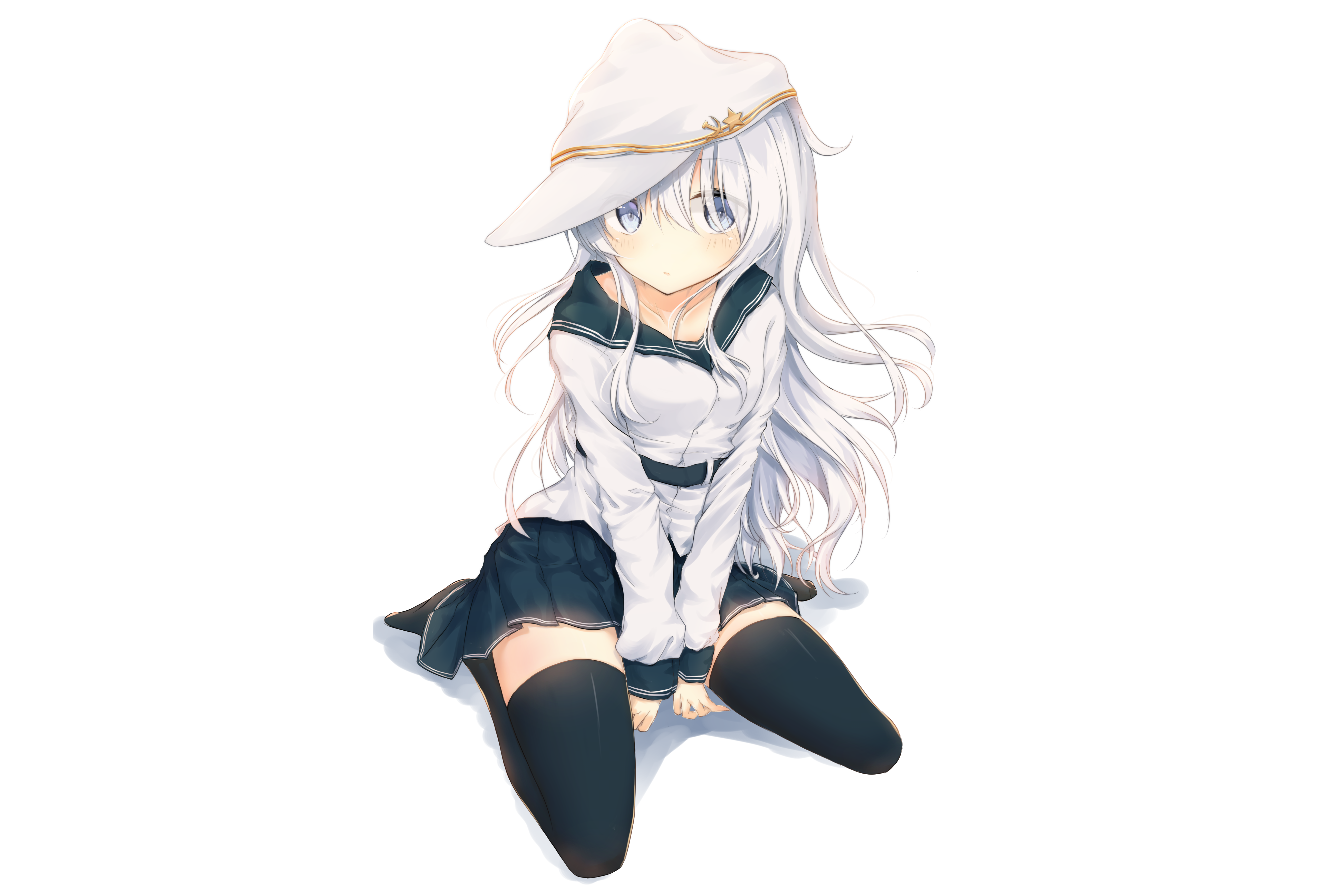 Hibiki Kancolle Png Transparent - HD Wallpaper 