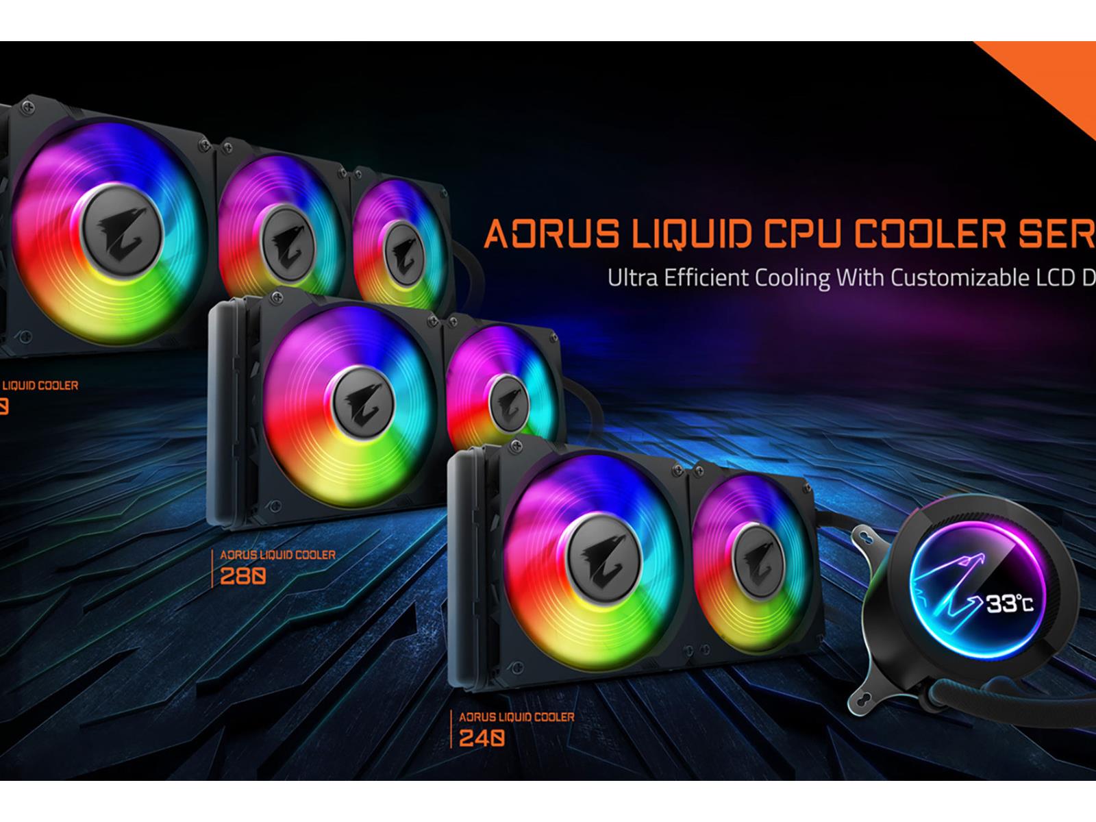 Aorus Aio Liquid Coolers - HD Wallpaper 