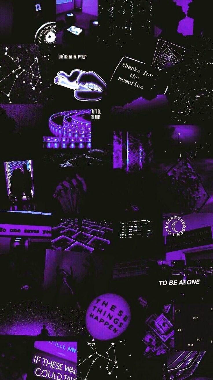 black and purple wallpaper