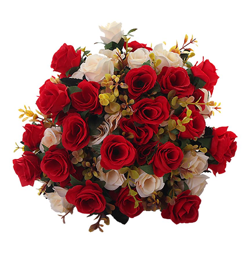 Rose Bouquet Png Download Image - Flower Bouquet Transparent Background - HD Wallpaper 