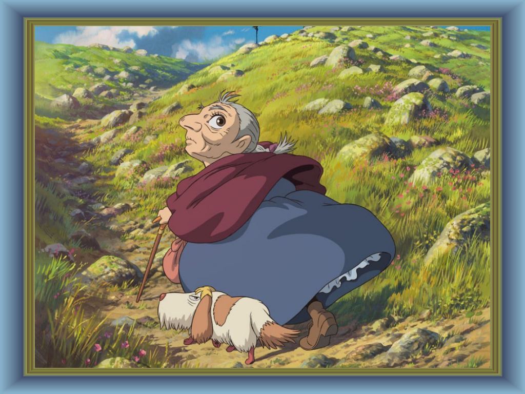 Sophie - Grandma Sophie Howl's Moving Castle - HD Wallpaper 