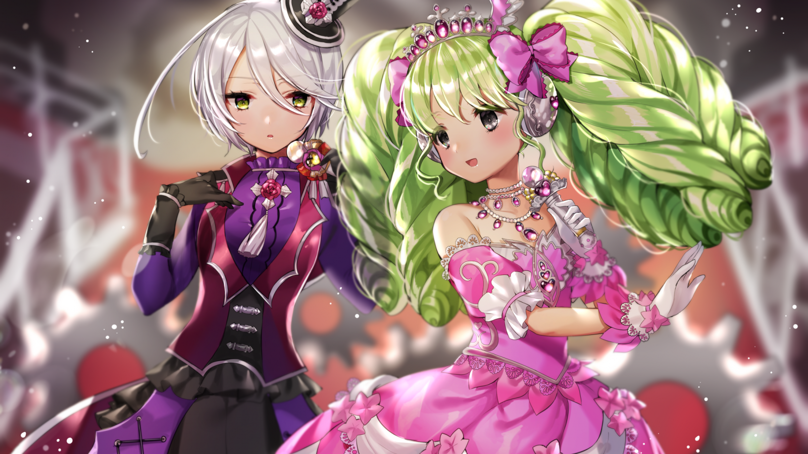 Pripara, Hibiki Shikyoin, Faruru Bokerdole, Tiara, - Idol Time Pripara Falulu - HD Wallpaper 