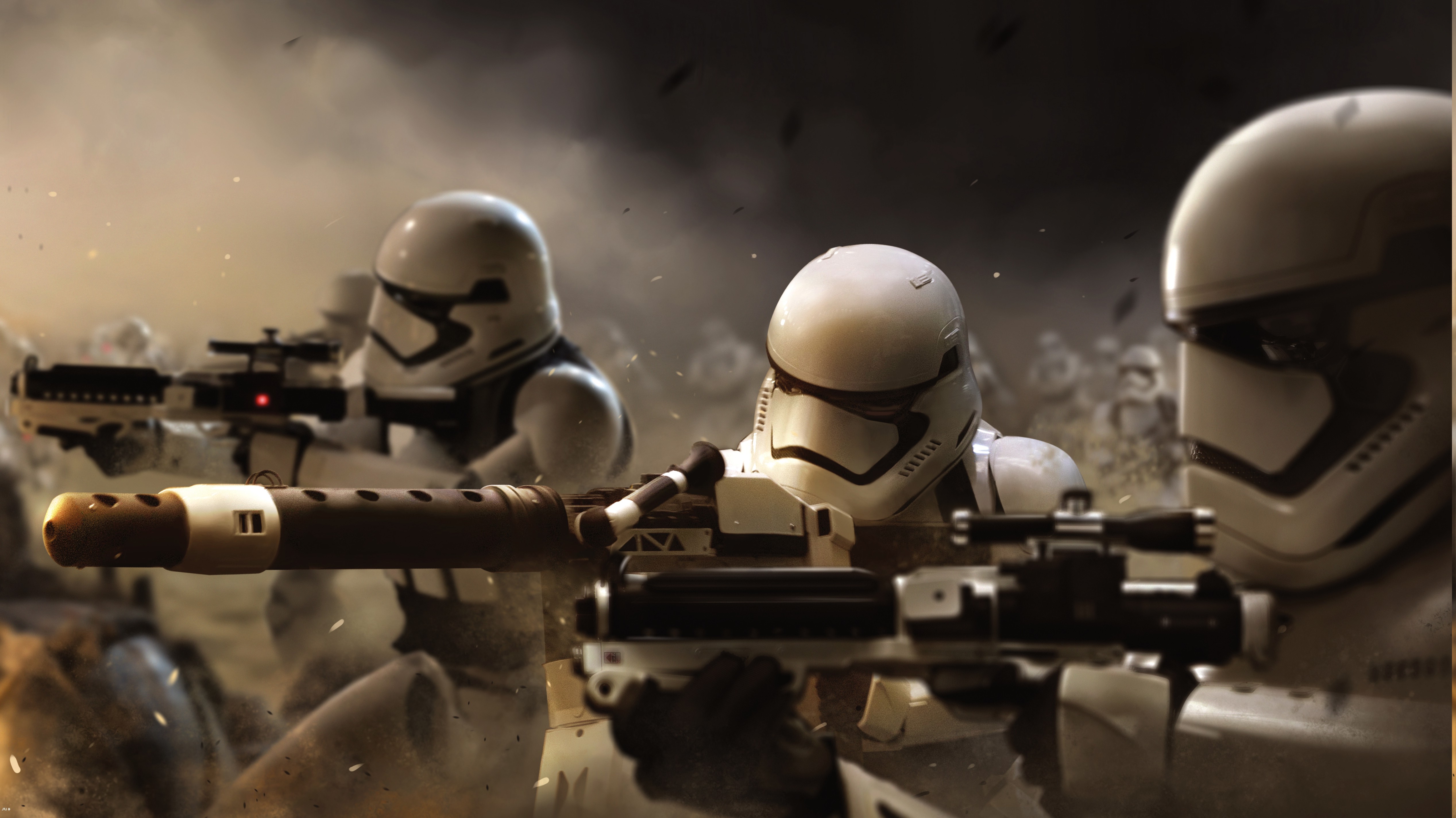 Star Wars Stormtrooper Art - HD Wallpaper 