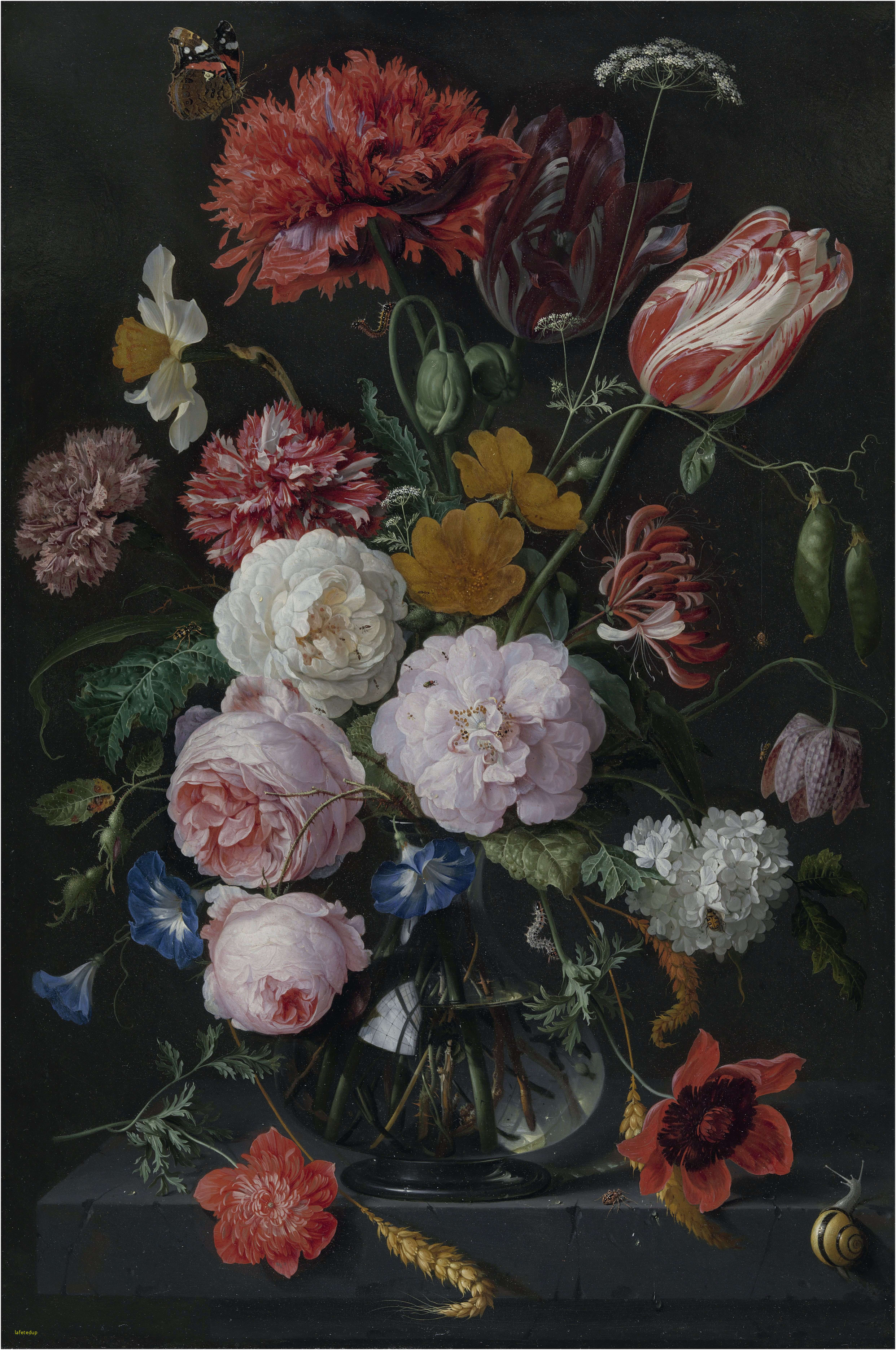 De Heem Still Life With Flowers - HD Wallpaper 