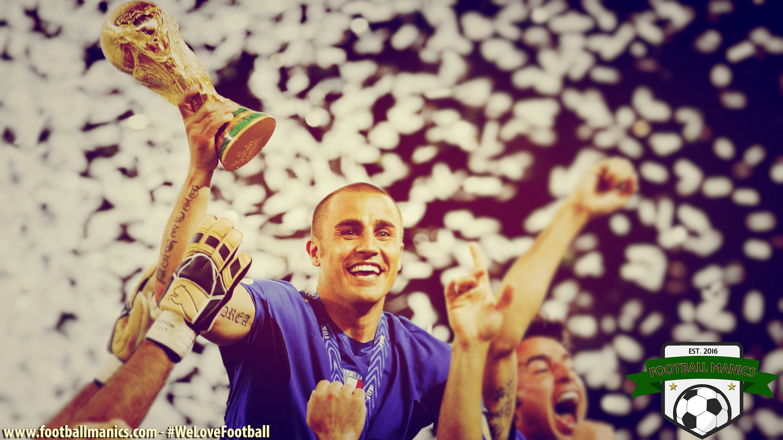 Italy World Champions 2006 - HD Wallpaper 