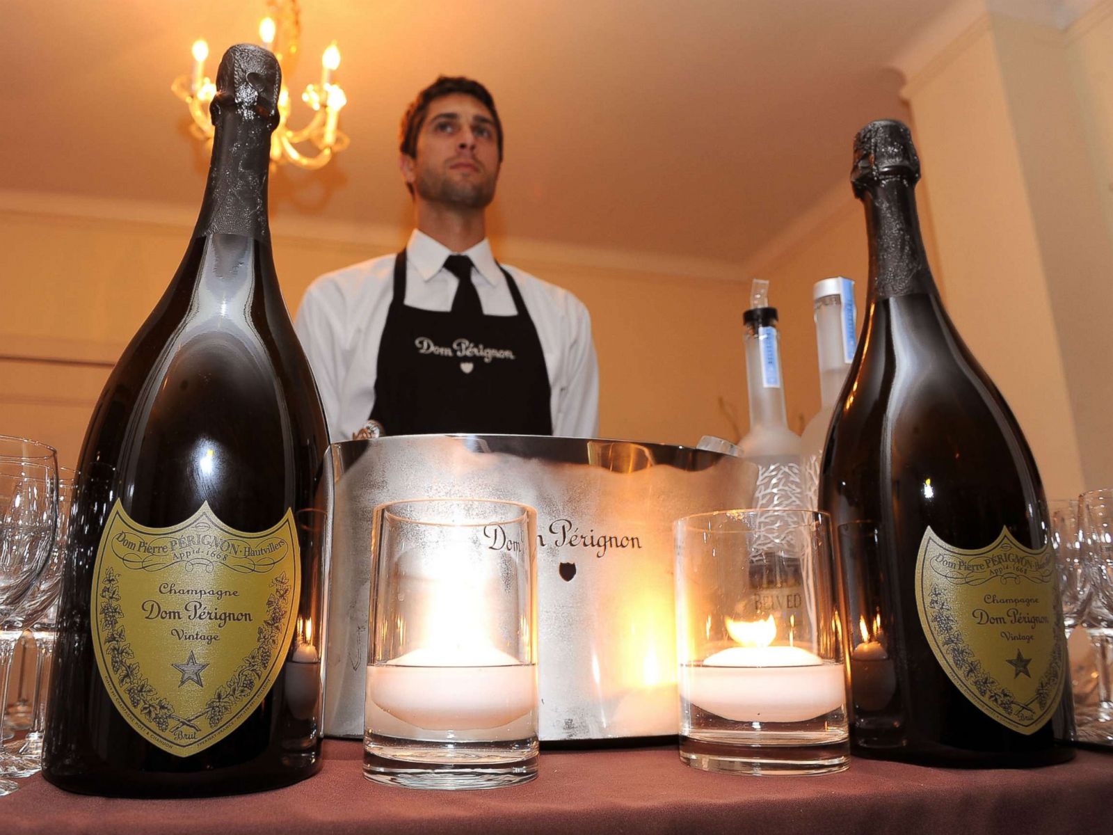 Dom Perignon Big Bottle - HD Wallpaper 