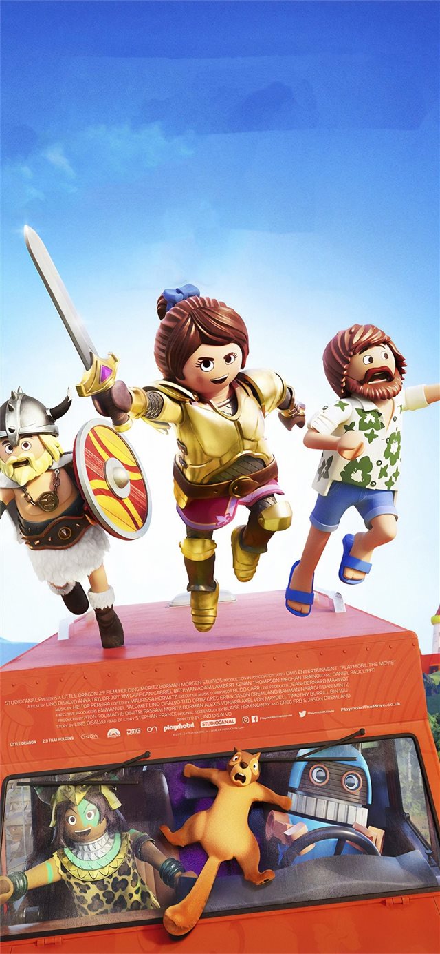 Playmobil The Movie 2019 4k Iphone X Wallpaper - Playmobil The Movie 2019 - HD Wallpaper 