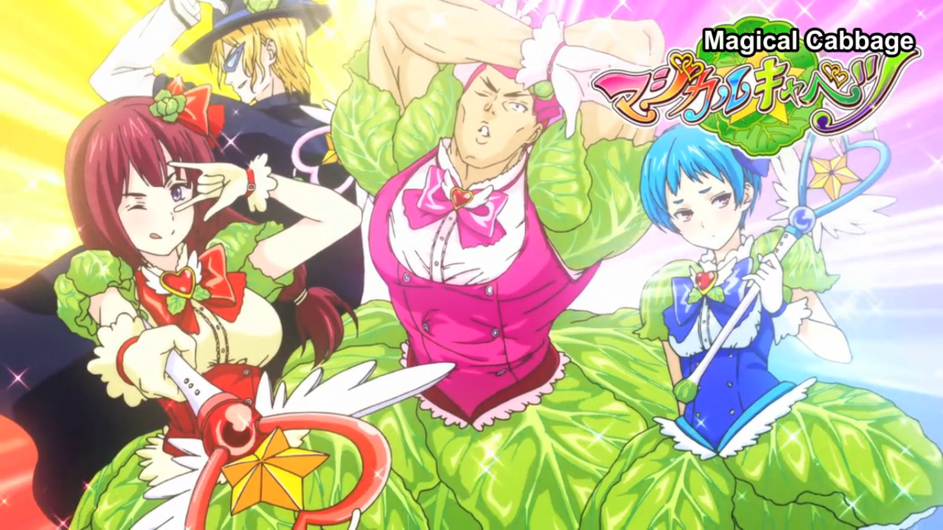 Magica Cabbage Anime Cartoon Fictional Character Mangaka - Food Wars Magical Cabbage - HD Wallpaper 