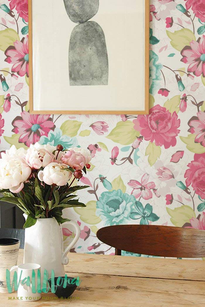 Self Adhesive Wallpaper Floral - HD Wallpaper 