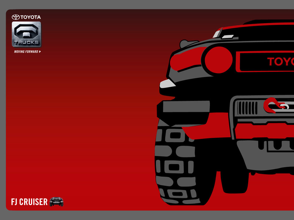 Toyota Wp1 - Logo Fj Cruiser - HD Wallpaper 