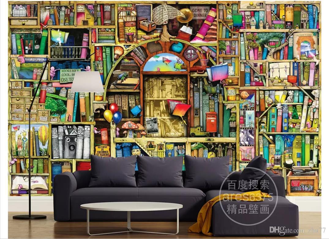 Colin Thompson Bizarre Bookshop 2 - HD Wallpaper 