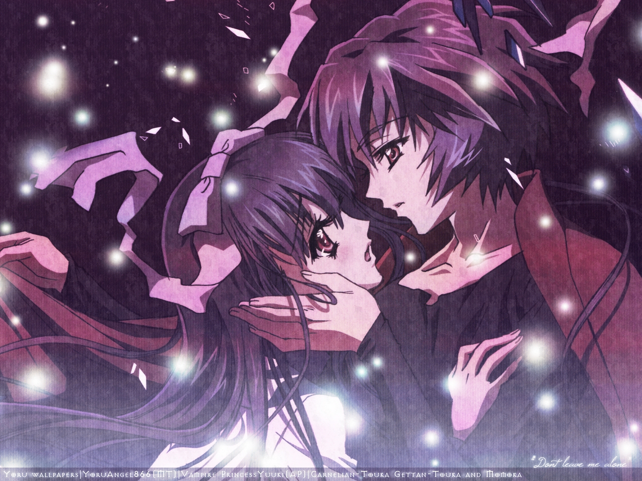 Touka Gettan, Touka Kamiazuma, Momoka Kawakabe Wallpaper - Dont Leave Me Alone - HD Wallpaper 