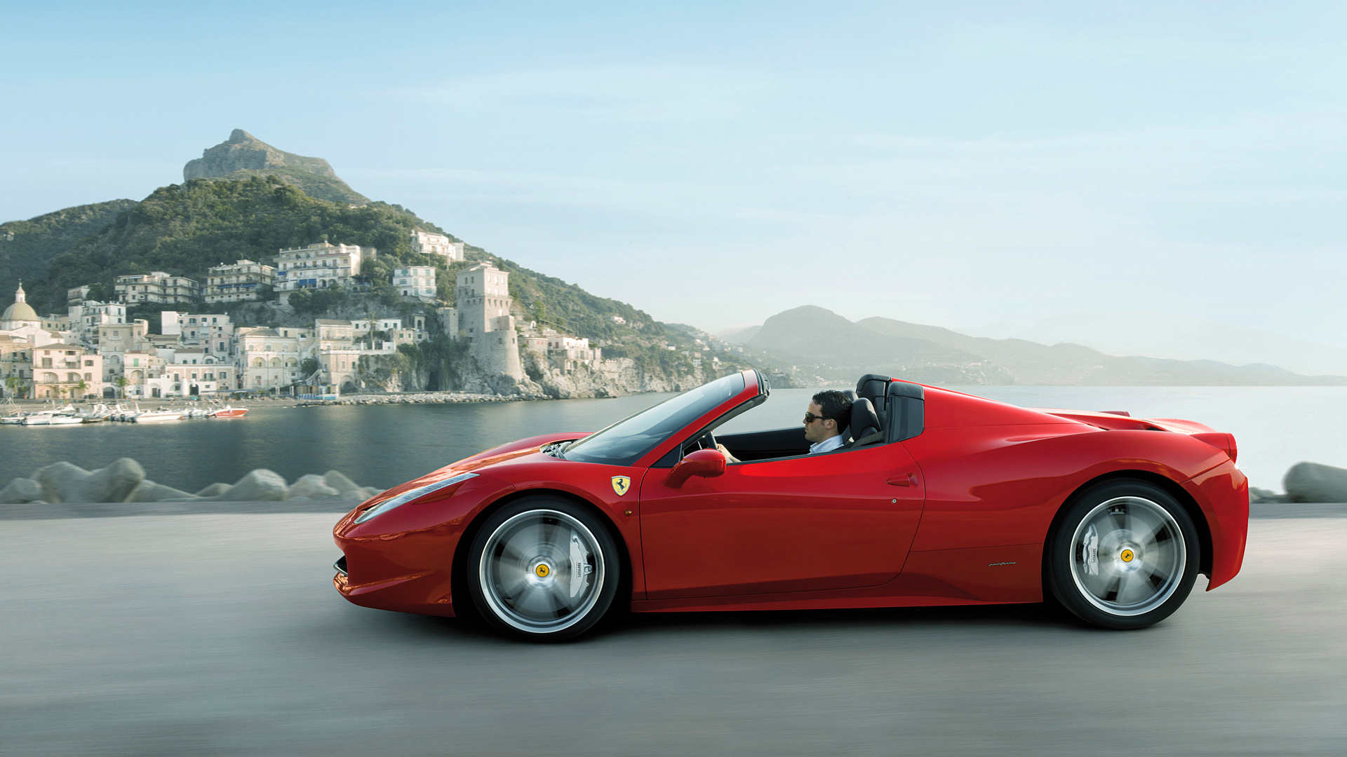 Ferrari 458 Spider Hd - HD Wallpaper 