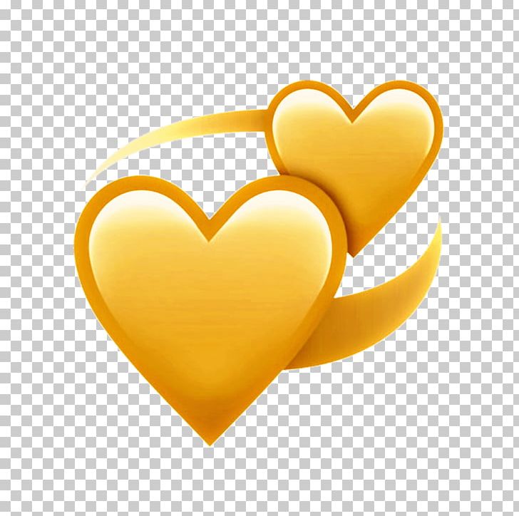 Heart Emoji Yellow Love M-095 Png, Clipart, Computer, - Emoticon De Whatsapp Png - HD Wallpaper 