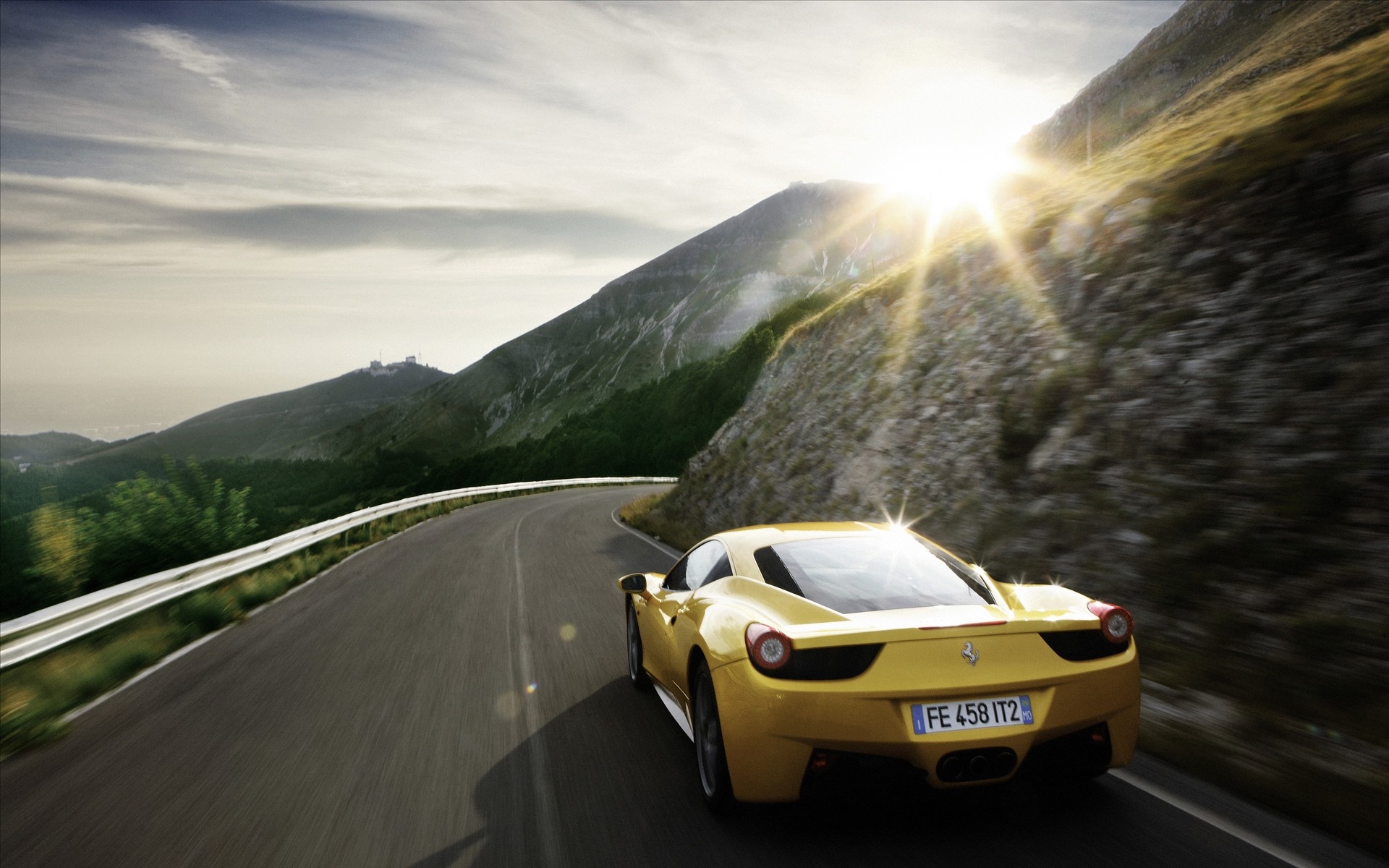 Ferrari 458 Italia Supercar - Ferrari 458 Italia - HD Wallpaper 