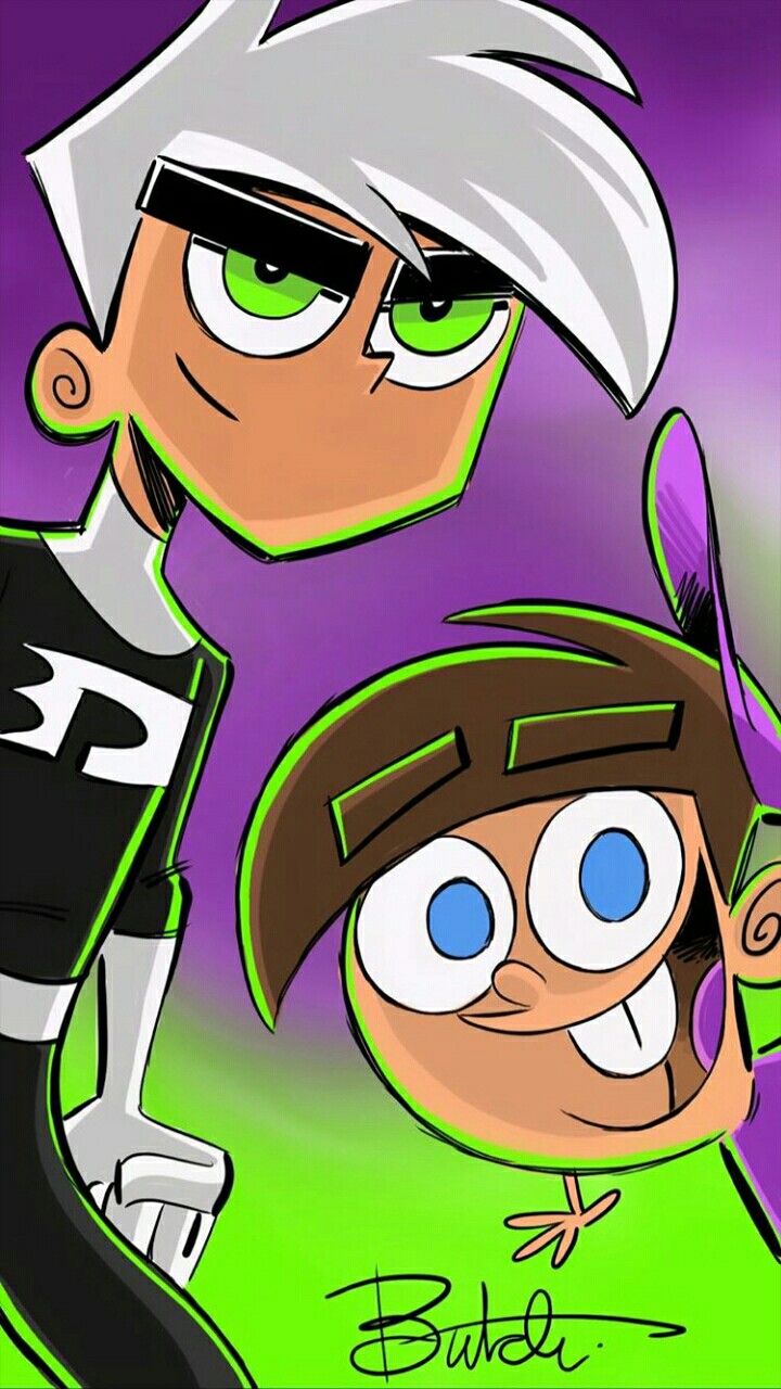 danny phantom and timmy turner