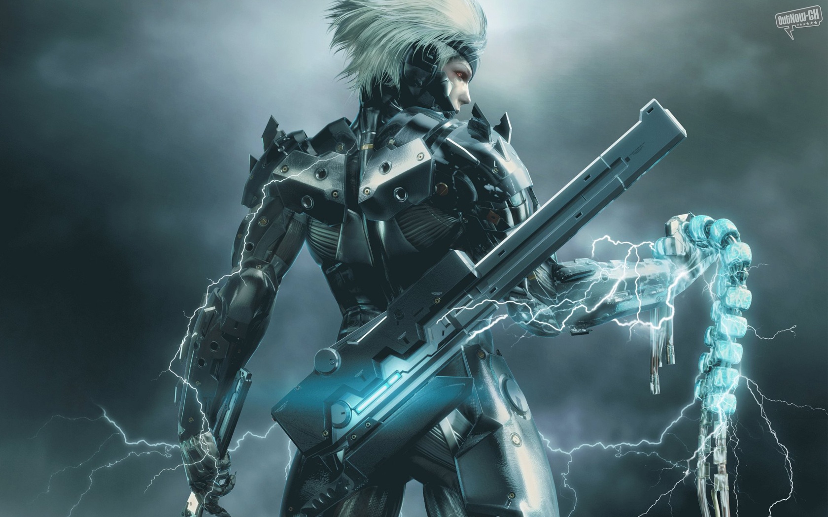 Metal Gear Rising Art - HD Wallpaper 