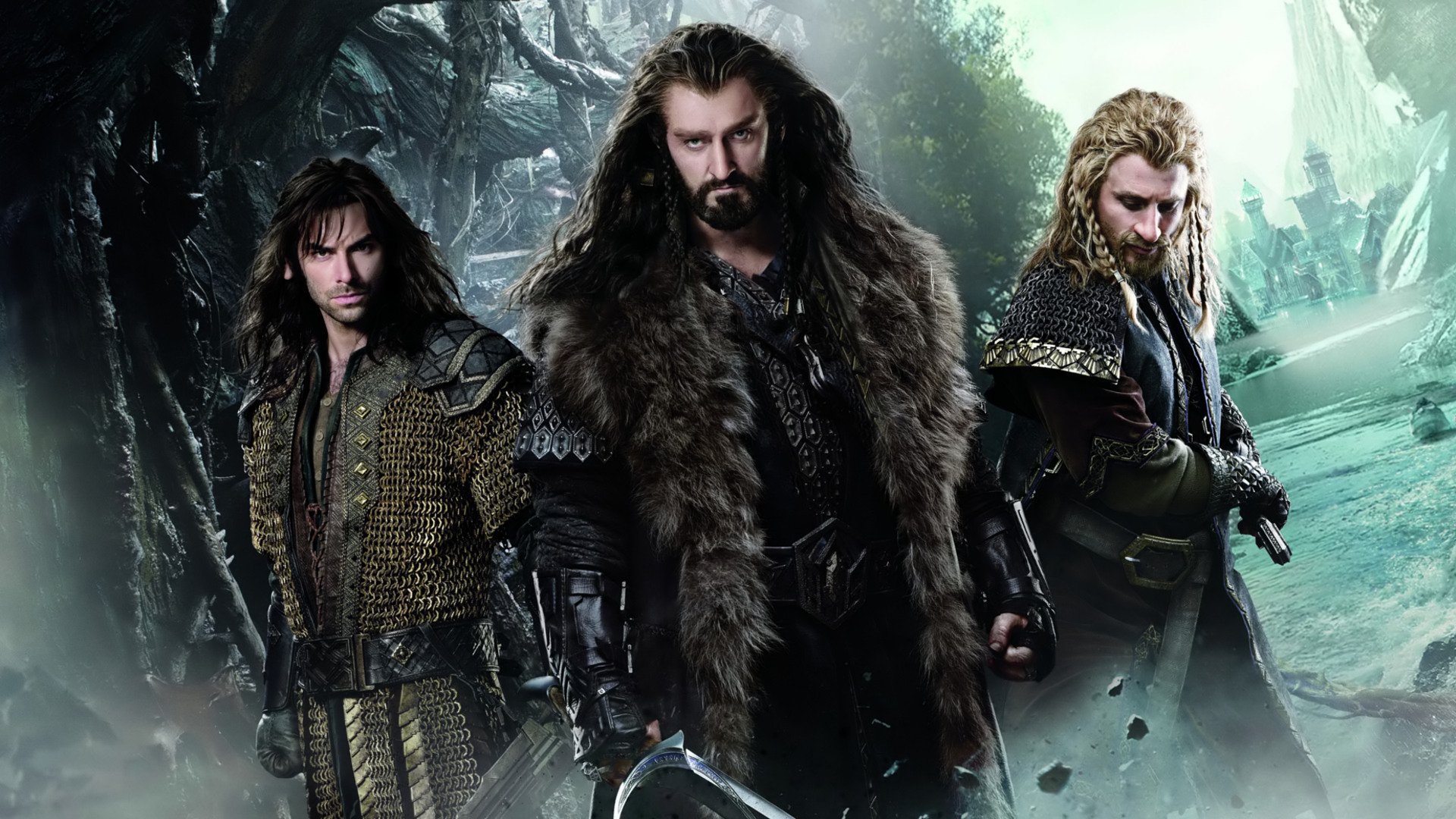 Thorin Fili And Kili - HD Wallpaper 