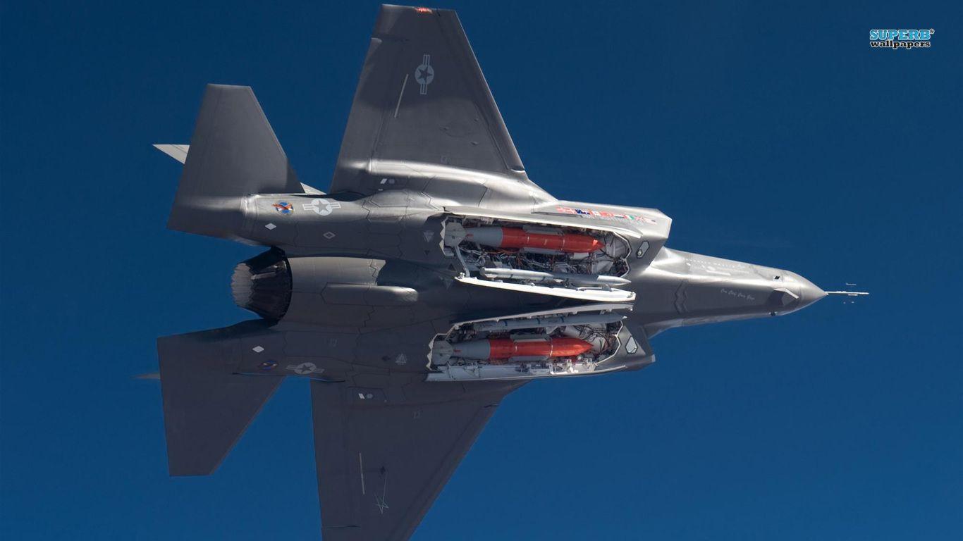 F35 Wallpaper - F 35 Lightning Jet Weapons Bay - HD Wallpaper 