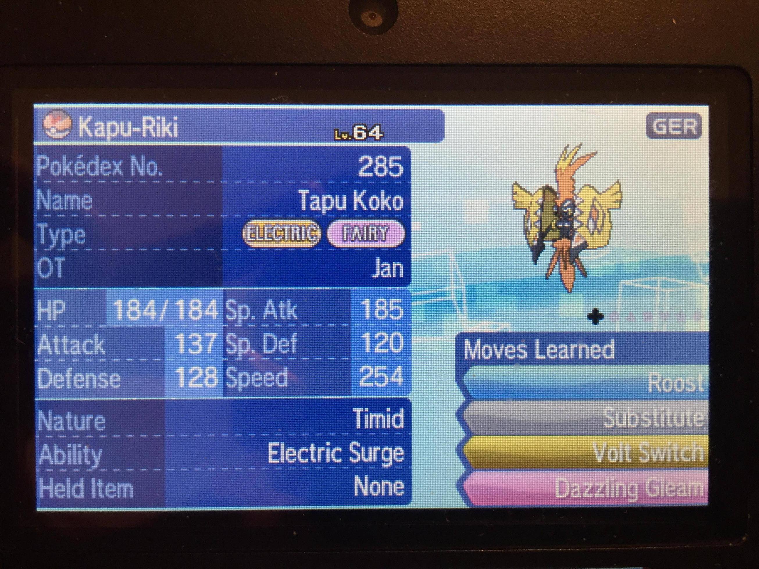 Shiny Tapu Bulu Event - HD Wallpaper 