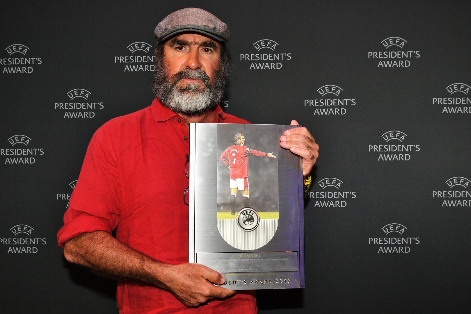 Cantona Uefa President Award 2019 - HD Wallpaper 