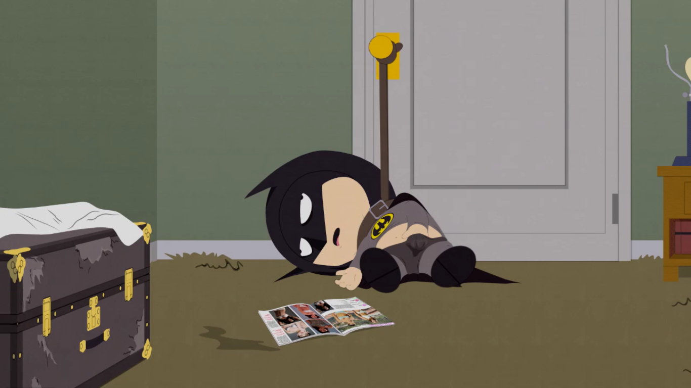 South Park Kenny Batman - HD Wallpaper 