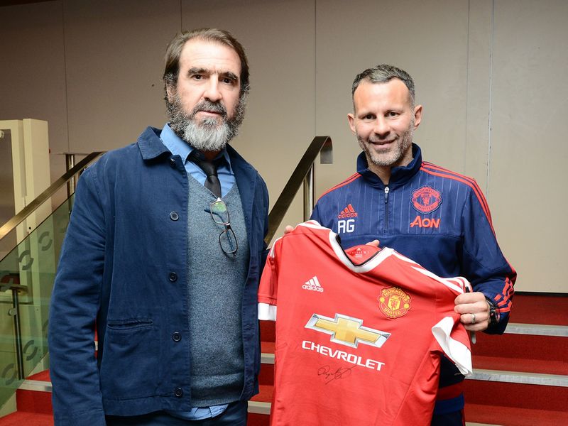 Eric Cantoná Ryan Giggs - HD Wallpaper 