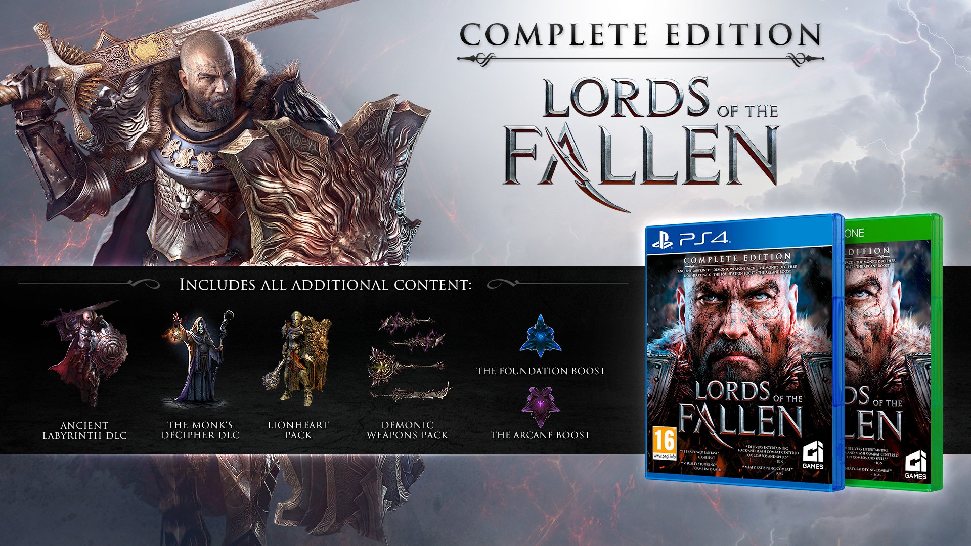 Complete edition game. Lords of the Fallen пс4. Lords of Fallen обложка ps4. Lords of the Fallen Sony ps4. Диск ПС 4 Lords of the Fallen Limited Editon.