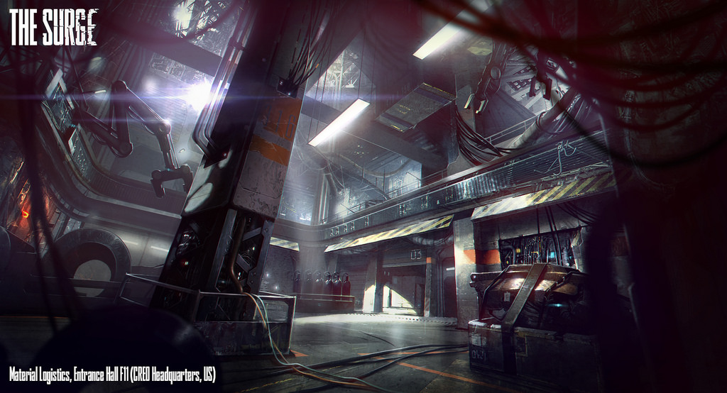 Nice Wallpapers The Surge 1024x554px - Surge Game Concept Art - HD Wallpaper 